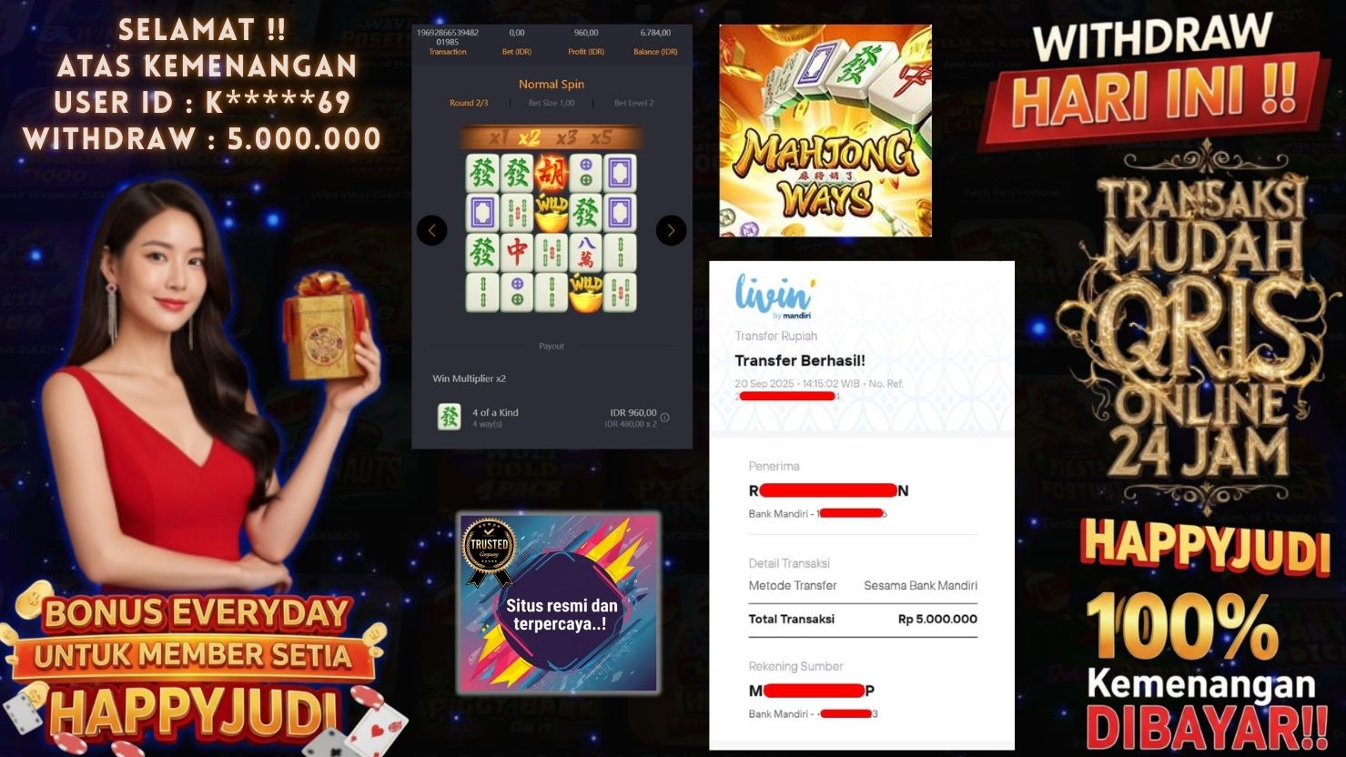 HAPPYJUDI JACKPOT SLOT MAHJONG WAYS